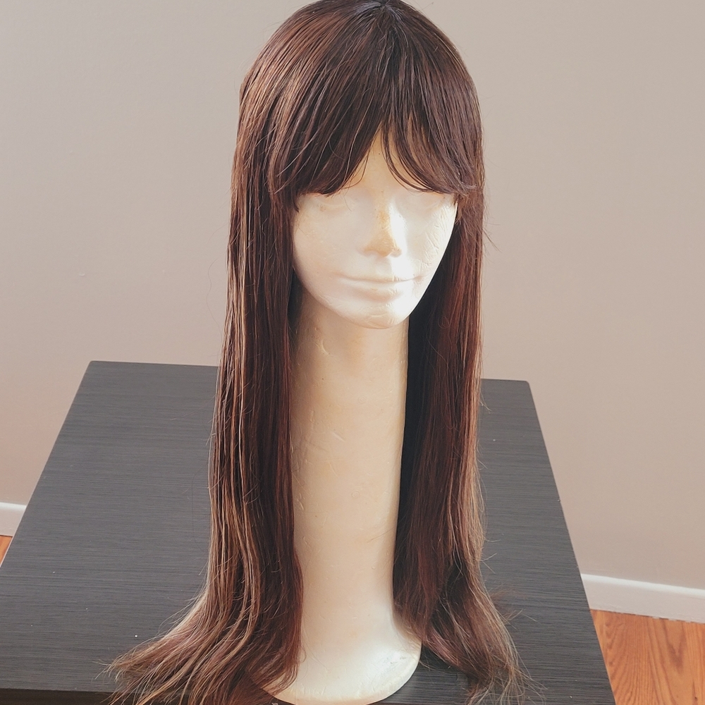 Human hair wigs preowned